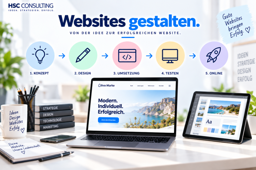 Websites mit HSC Consulting Digital Agentur Websites mit HSC Consulting Digital Agentur