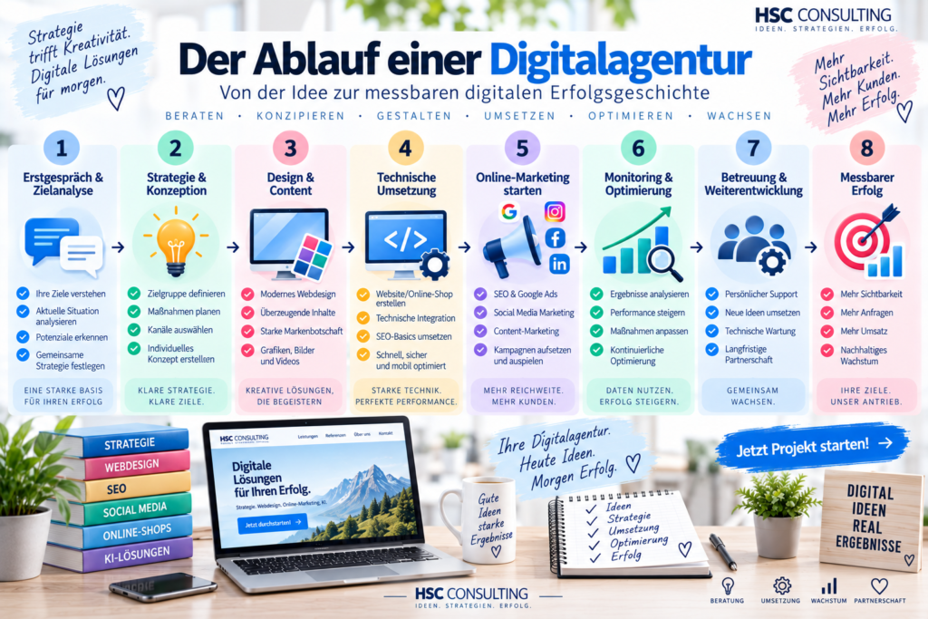 Digitalagentur Ablauf Digitalagentur Ablauf