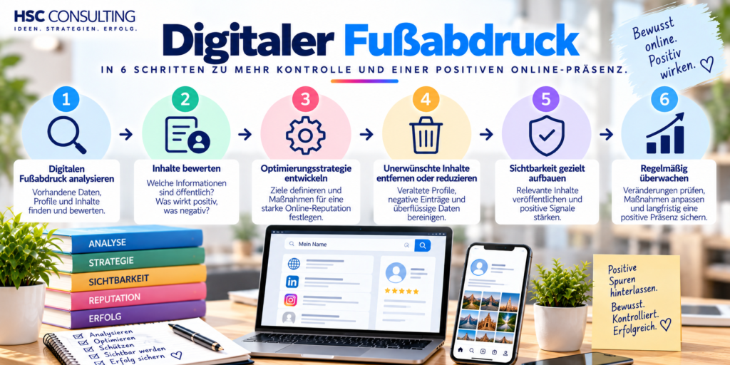 Digitaler Fussabdruck für Unternehmen Digitaler Fussabdruck für Unternehmen