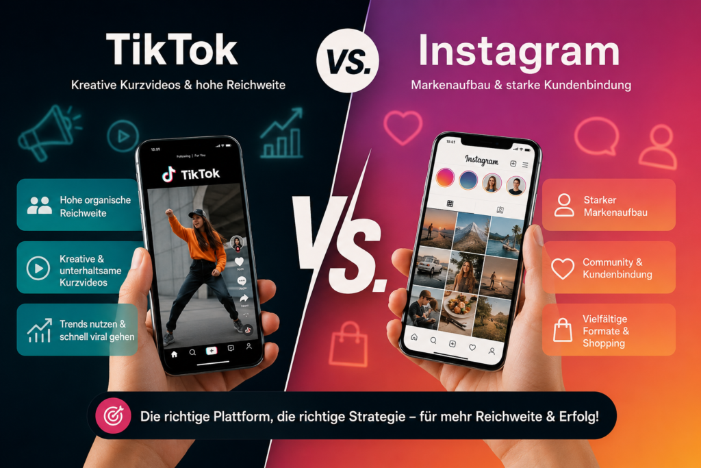TikTok versus Instagram