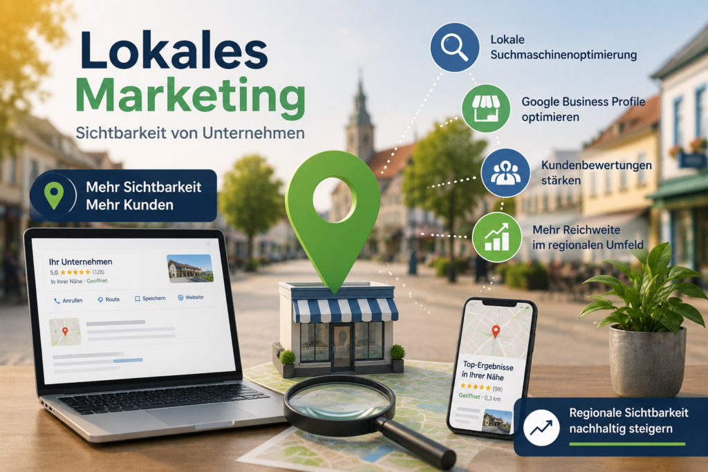 lokales Marketing - Sichtbarkeit von Unternehmen lokales Marketing - Sichtbarkeit von Unternehmen