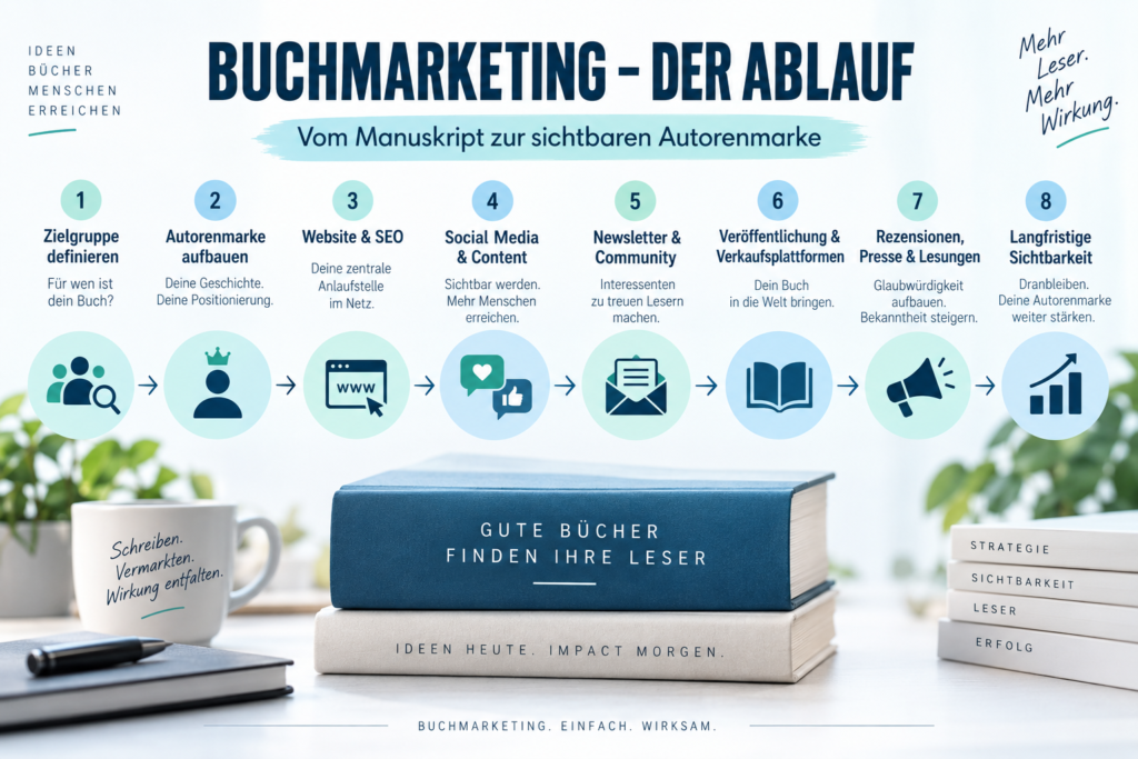 Buchmarketing Ablauf Buchmarketing Ablauf