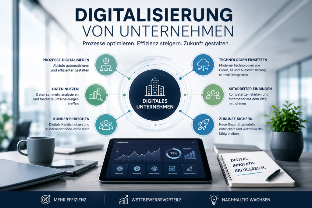 Digitalisierung von Unternehmen