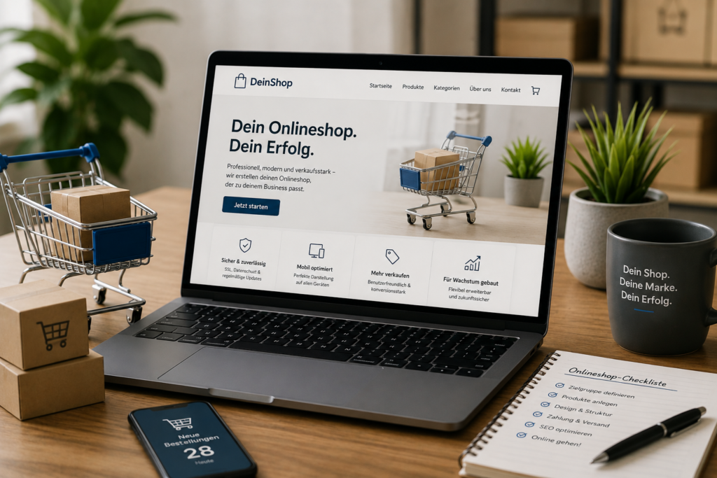 Onlineshop erstellen lassen - eCommerce