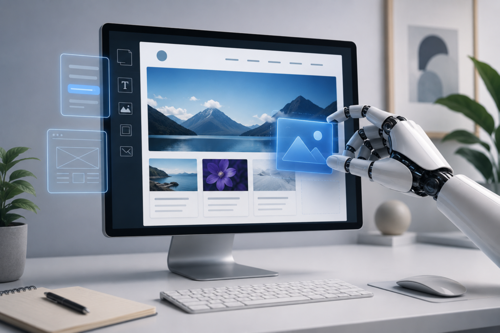 Website erstellen mit KI kostenlos