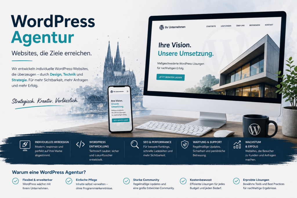 Wordpress Agentur für Unternehmen Wordpress Agentur für Unternehmen